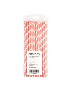 ALTER ECO PAPER STRAW 6x197mm 25ct