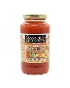 SAVORY PASTA SAUCE GARLIC  24oz