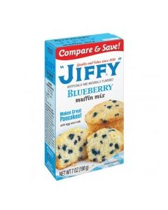 JIFFY MUFFIN MIX BLUEBERRY 7oz