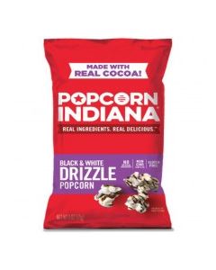 POPCORN INDIANA BLACK WHITE DRIZZLE 6oz