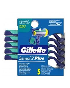 GILLETTE PRESTOBARBA ULTRAGRIP 2 5s