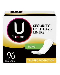 KOTEX SECURITY LIGHT DAYS P/LINERS 96s