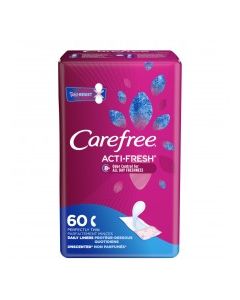 CAREFREE ACTIFRESH LINERS THIN UNSNT 60s