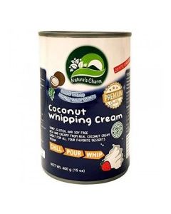 NATURES CHARM COCONUT WHIP CREAM 400g