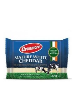 AVONMORE MATURE CHEDDAR WHITE 200g