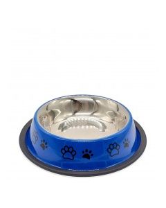 DOG BOWL ANIT SKID COATED PRINTED 1ct