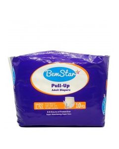 BEM STAR ADULT DIAPER PULL-UP L/XL 10s