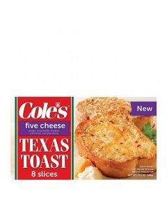 COLES TEXAS TOAST FIVE CHEESE 13.5oz