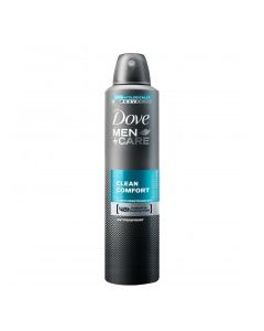 DOVE MEN SPRAY CLEAN COMFORT 250ml