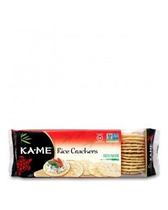 KAME RICE CRACKERS SESAME 3.5oz