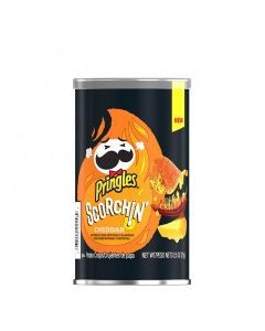PRINGLES SCORCHIN CHEDDAR 71g