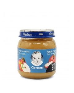GERBER PUREE APPLE 113g