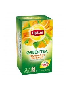 LIPTON TEA GREEN MANDARIN ORANGE 20s