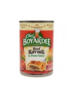 CHEF BOYARDEE BEEF RAVIOLI 15oz