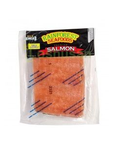 RAINFOREST SALMON FILLET W/C vwt Approx. 0.2 Kg piece
