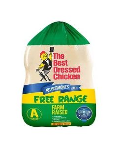 BD FREE RANGE WHOLE BIRD FRZ vwt Approx. 2.1 Kg each
