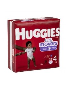 HUGGIES LITTLE MOVERS #4 22s