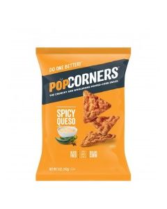 POPCORNERS SPICY QUESO 5oz