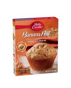 BETTY CRKR MUFFIN BANANA NUT 348g