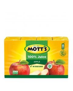 MOTTS 100% APPLE JUICE 8x6.75oz