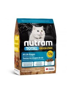 NUTRAM T24  CAT SALMON TROUT 1.13kg