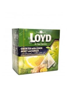 LOYD TEA GREEN LEMON HONEY GINGER 40g