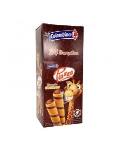 COLOMBINA PIAZZA ROLLS CHOCOLATE 280.8g