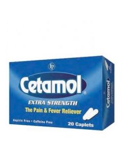 CETAMOL EXTRA STRENGTH 20s