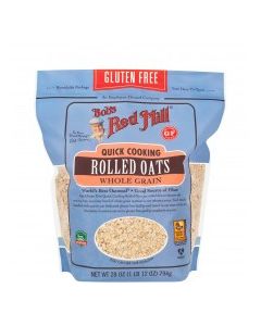 BOBS RED MILL OATS ROLLED W/GRAIN 28oz