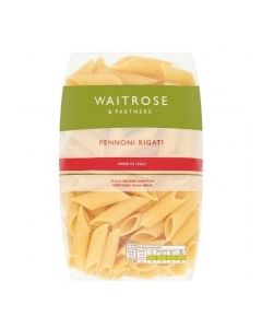 WAITROSE PENNONI RIGATI 500g
