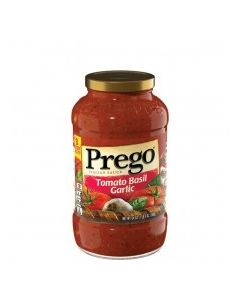 PREGO SAUCE TOMATO BASIL GARLIC 24oz