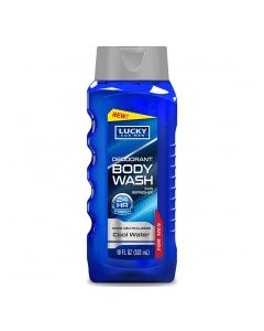 LUCKY BODY WASH FOR MEN COOL WATER 18oz