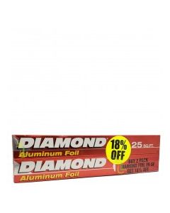 DIAMOND ALUMINUM FOIL 2x25sqft
