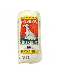 CHEVRION GOAT CHEESE GARLIC HERB 4oz