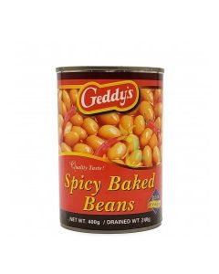 GEDDYS BEANS BAKED SPICY 400g