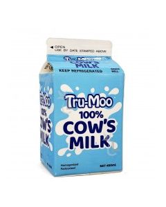 TRU-MOO MILK 100% COWS 450ml