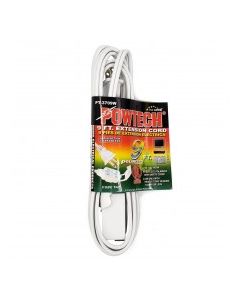 POWTECH EXTENSION CORD WHITE 9ft