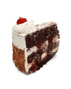 CAKE ROUND BLACK FOREST SLICE 1ct