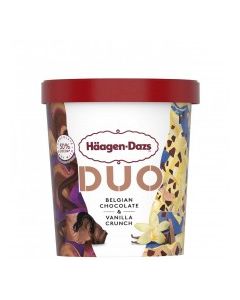 HAAGEN DAZS DUO BELG CHOC VANILLA 420ml