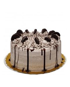 CAKE ROUND COOKIES & CREAM 10in