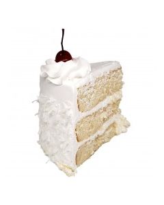 CAKE COCONUT CREAM SLICE