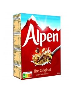 ALPEN SWISS STYLE MUESLI 550g