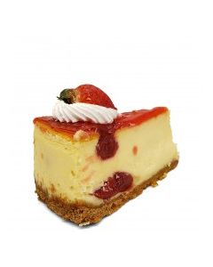 CHEESECAKE STRAWBERRY slice