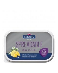 EMBORG SPREADABLE SALTED 225g
