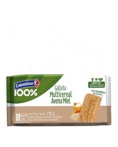 COLOMBINA COOKIES OAT & HONEY 216g