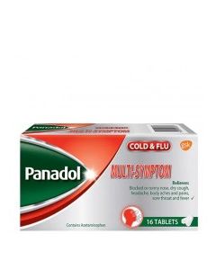 PANADOL COLD FLU MULTISYMPTOM 16s