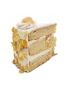 CAKE ROUND LYCHEE SLICE 1ct