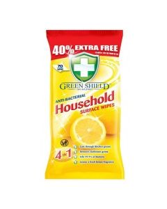 GREEN SHIELD WIPES HOUSEHOLD SURFACE 70s