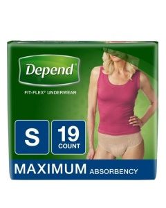 DEPEND UNDERWEAR (W) SM 19s