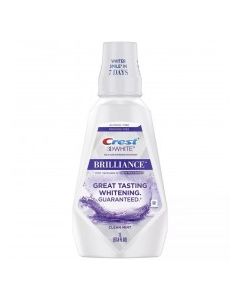 CREST MOUTHWASH BRILLIANCE CLEAN MINT 1L